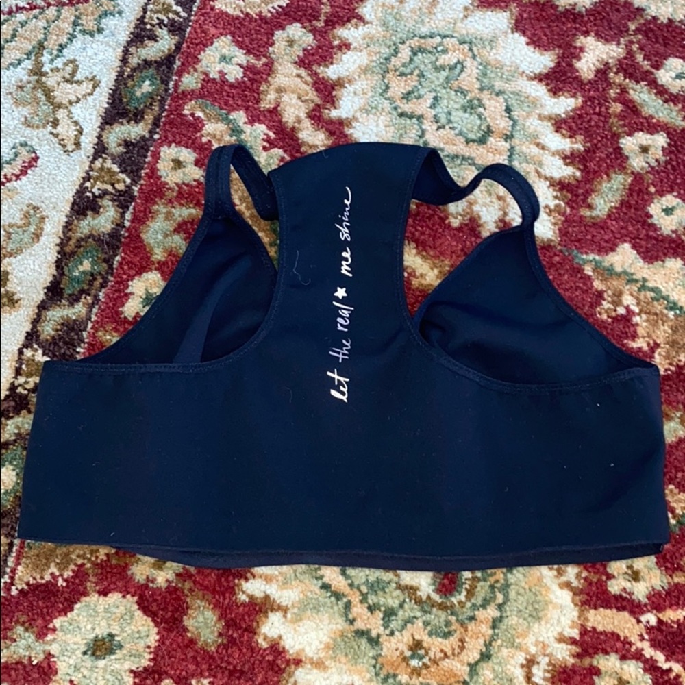Black Aerie sports bra